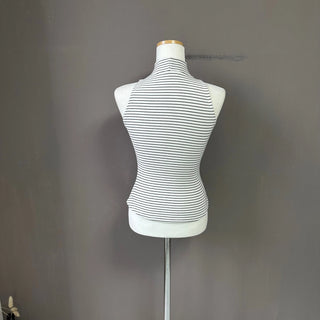 STRIPED POLAR SLEEVELESS