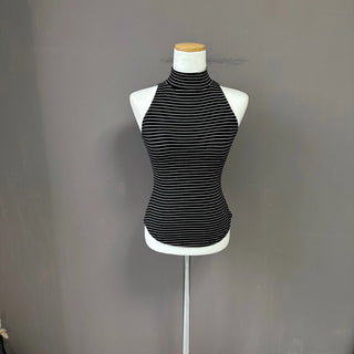 STRIPED POLAR SLEEVELESS