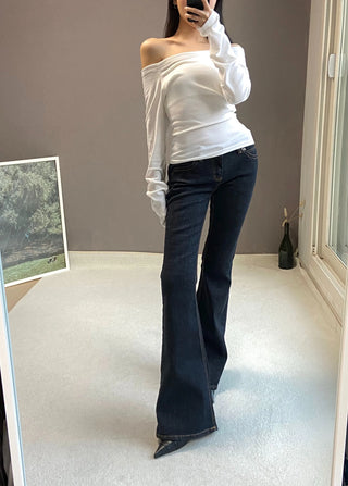 DEEP DIVE LOW BOOTSCUT PANTS