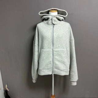 FLEECE HIGHNECK ZIPUP