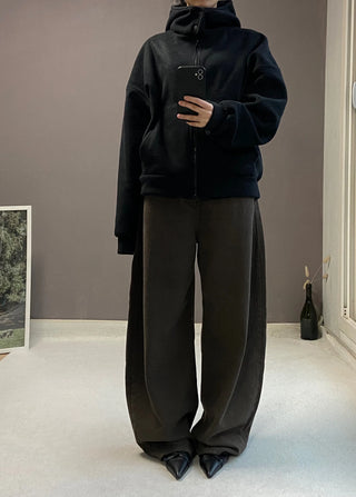 FLEECE HIGHNECK ZIPUP