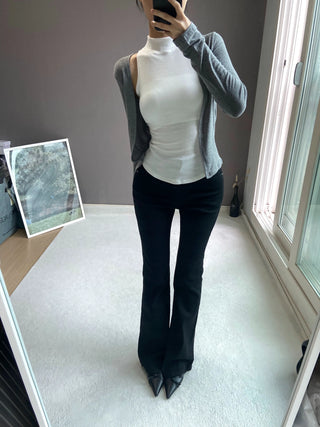ANGORA OPEN CARDIGAN