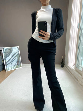 ANGORA OPEN CARDIGAN