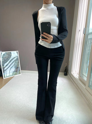 ANGORA OPEN CARDIGAN