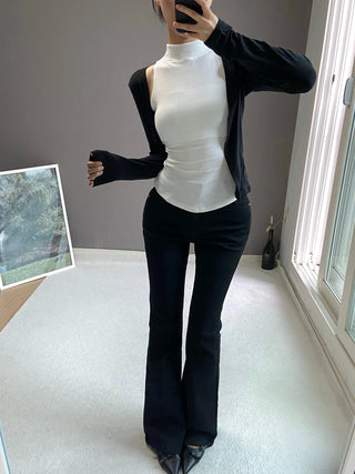 ANGORA OPEN CARDIGAN
