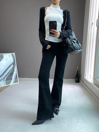 ANGORA OPEN CARDIGAN