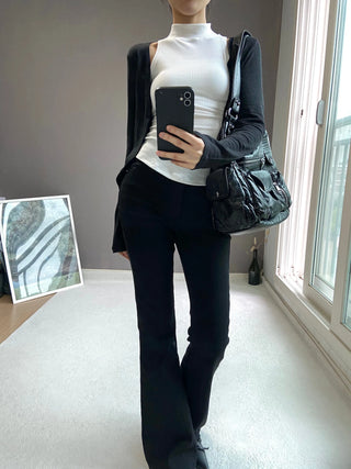 ANGORA OPEN CARDIGAN