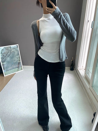 ANGORA OPEN CARDIGAN