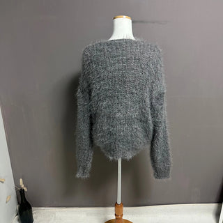 SHINY LOOSE CARDIGAN