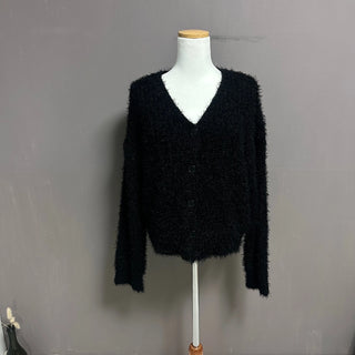SHINY LOOSE CARDIGAN