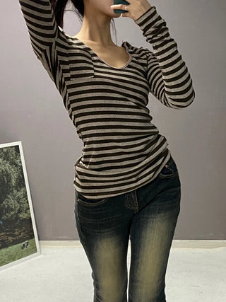 VINTAGE WASHING LOW DENIM