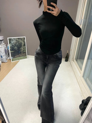 NING HALFNECK SLIM TEE
