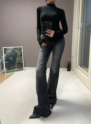 NING HALFNECK SLIM TEE