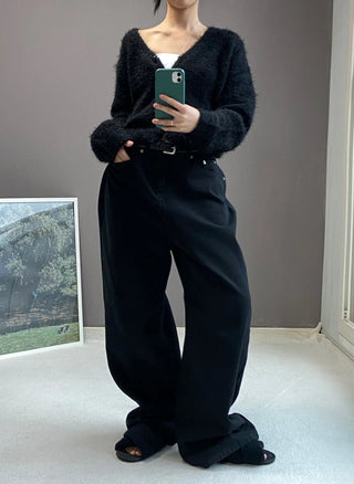 URBAN WIDE COTTON PANTS