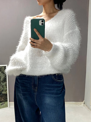 ANGEL V-NECK KNIT