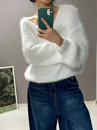 ANGEL V-NECK KNIT