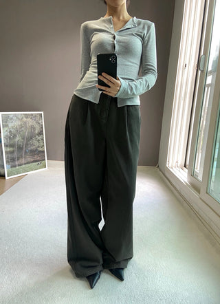EASY TUCK PANTS