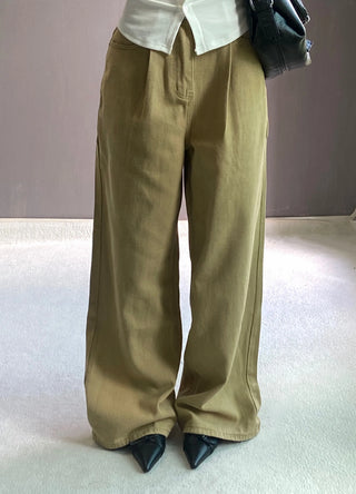 EASY TUCK PANTS