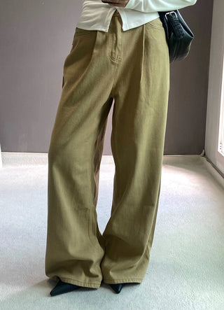 EASY TUCK PANTS