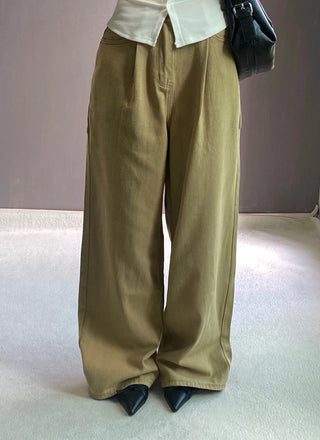 EASY TUCK PANTS