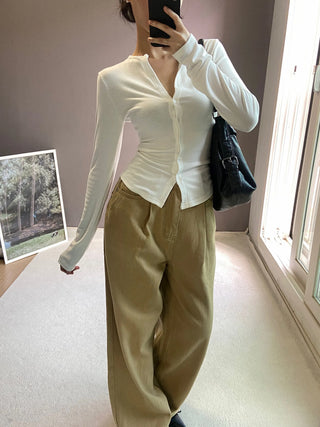 EASY TUCK PANTS