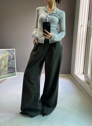 EASY TUCK PANTS