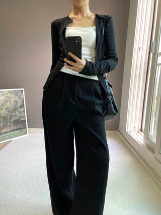 EASY TUCK PANTS