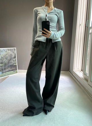 EASY TUCK PANTS