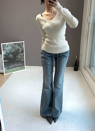 VINTAGE LOW BANDING PANTS