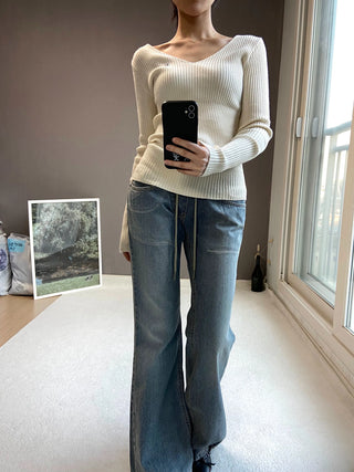 VINTAGE LOW BANDING PANTS