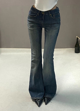 DELUA LOW BOOTSCUT PANTS