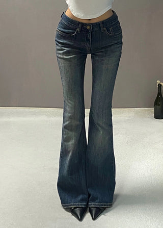 DELUA LOW BOOTSCUT PANTS