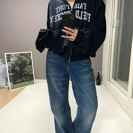 HOCKEY HOOD ZIPUP