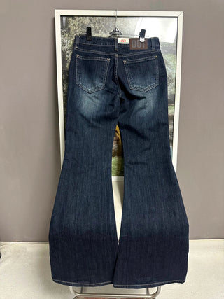 YELL STITCH LOW BOOTSCUT PANTS