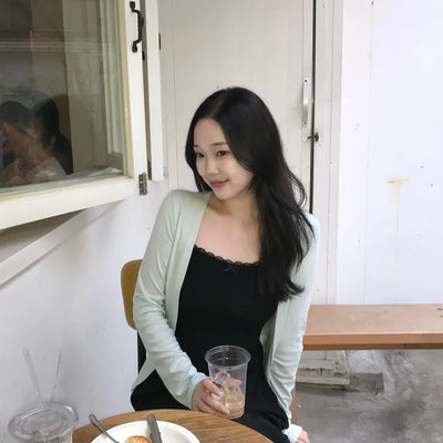 SPRING OPEN CARDIGAN