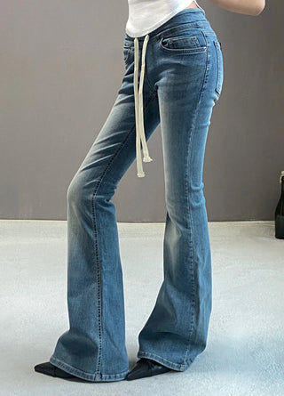 LOW BANDING BOOTSCUT PANTS