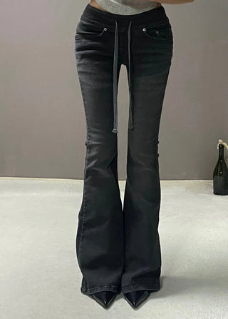 LOW BANDING BOOTSCUT PANTS