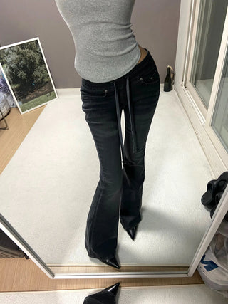 LOW BANDING BOOTSCUT PANTS