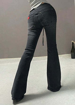 LOW BANDING BOOTSCUT PANTS