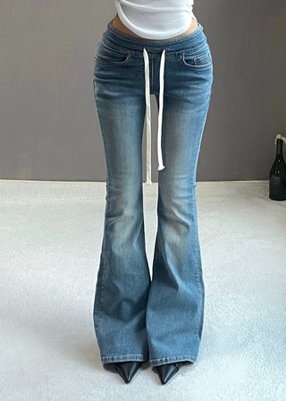 LOW BANDING BOOTSCUT PANTS
