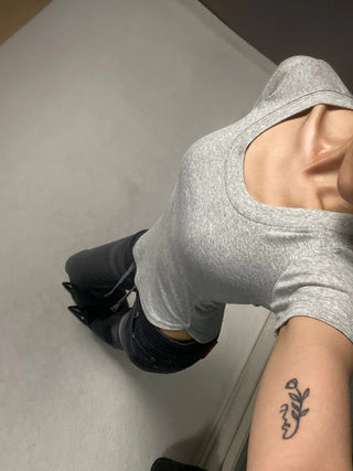 ENZ U NECK TEE