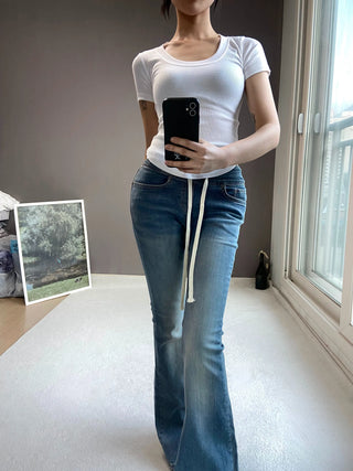 ENZ U NECK TEE