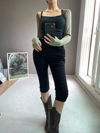 CROP BOLERO