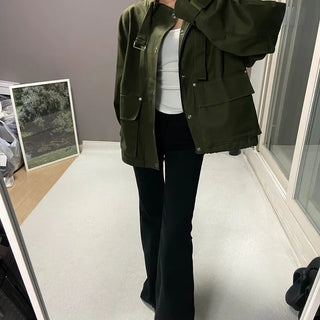 BELTED FIELD JACKET