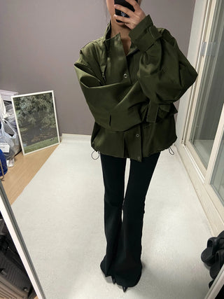 BELTED FIELD JACKET