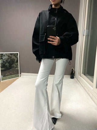 BELTED FIELD JACKET