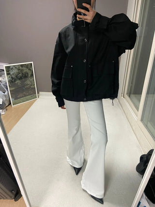 BELTED FIELD JACKET
