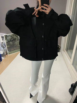 BELTED FIELD JACKET
