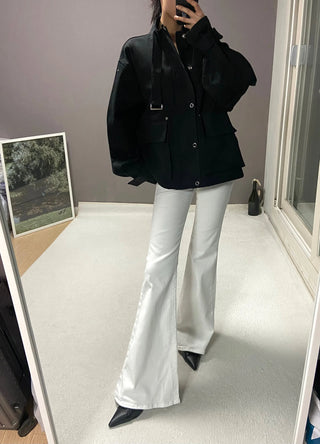 BELTED FIELD JACKET
