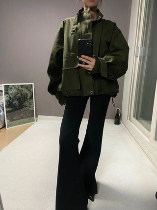 BELTED FIELD JACKET